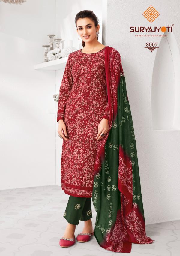 SuryaJyoti Pehnava Vol-08 – Dress Material